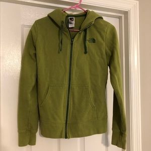 North Face zip up hoodie